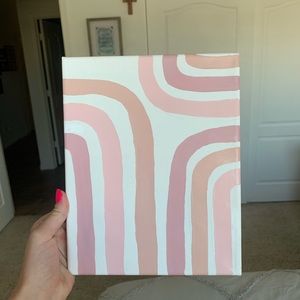 Pink themed arches painting (8’’x10’’)